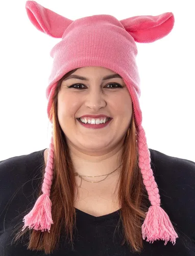 Vista 5 de Accessory Innovations A Christmas Story - Gorro para adulto con diseño de conejito de Pascua, Conejito rosado