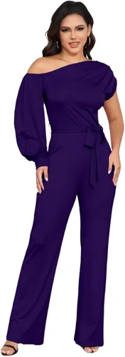 Vista 58 de DeftSharp Overol largo y elegante para mujer, sexy, para cóctel, fiesta, club, casual, para trabajo