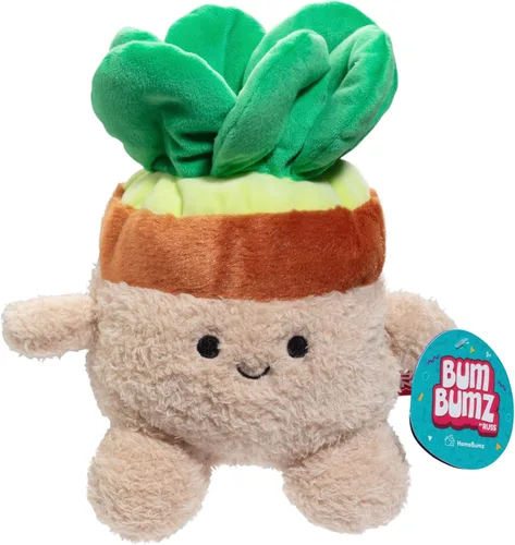 Vista 6 de BumBumz Cafetera Grande de 7.5 Pulgadas Peluche Sensorial con Peso - Con Licencia Oficial - Juguete de Animal de Peluche Suave, Esponjoso, Lindo
