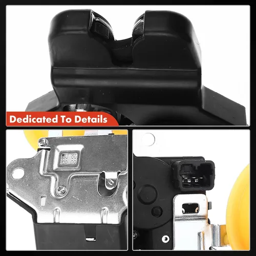 Vista 7 de A-Premium Pestillo de maletero compatible con Hyundai Elantra Sedán 2009-2010, actuador de pestillo de bloqueo de puerta trasera