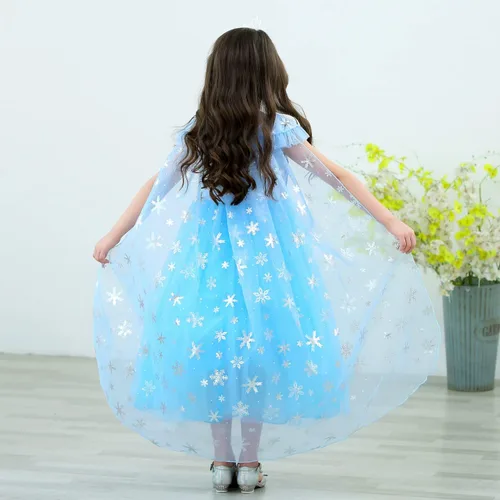 Vista 3 de GZ-LAOPAITOU Princess Dress Up Clothes for Little Girls Halloween Birthday Christmas Party Cosplay Costume