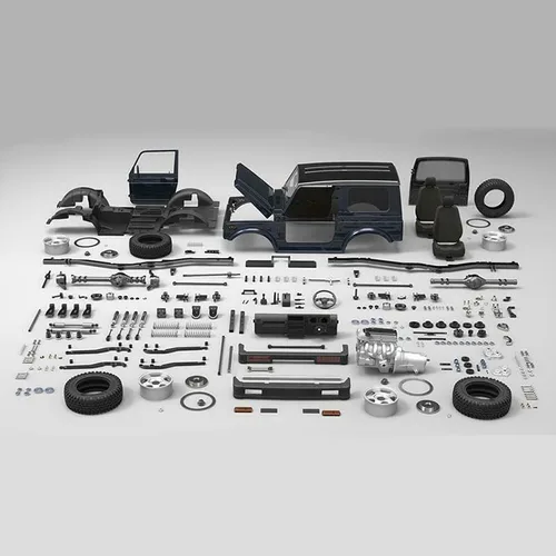 Vista 5 de TOUCAN RC HOBBY Capo 1/6 RC Racing CD15828 SIXER1 Kit de auto sobre orugas DIY modelo 533MM