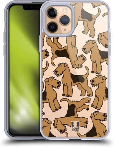 Vista 67 de Head Case Designs Airedale Terrier - Funda de gel suave con 4 patrones de razas de perro [protección de grado militar] compatible con Apple iPhone 7