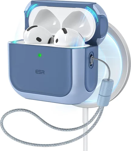 Vista 24 de ESR Funda para AirPods Pro 3, compatible con AirPods Pro de 3ª generación (2025), compatible con MagSafe, cubierta de protección completa contra