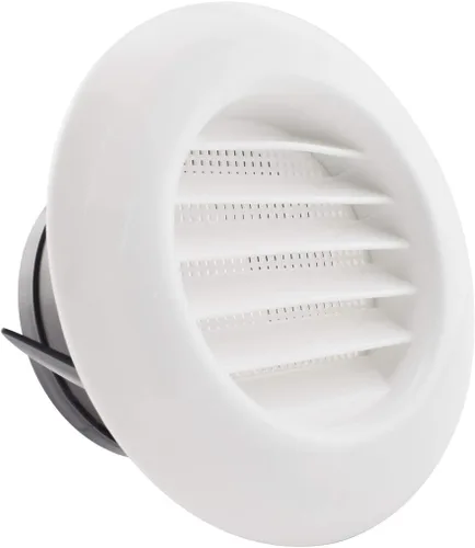 Vista 8 de SDTC Tech Cubierta de rejilla de rejilla de ventilación de aire redonda de 3 pulgadas con malla de pantalla incorporada, ventilación de escape