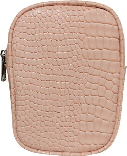 Vista 2 de Arnés de pierna - Bolsa de muslo y cadera - Cuero sintético - Mujer Rosa
