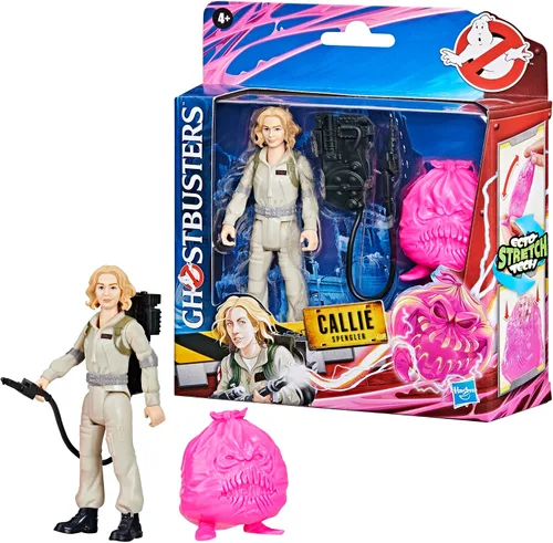 Vista 9 de Ghostbusters Fright Features Callie Spengler figura de acción con accesorio de juguete fantasma Ecto-Stretch Tech Possessor, juguetes