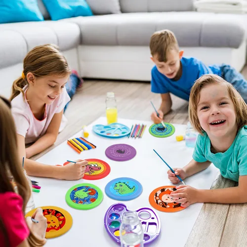 Vista 6 de Disco Volador para Niños de 7 Pulgadas, Discos Voladores de Silicona a Granel para Niños, Perros, Exteriores, Patio Trasero, Césped, Escuela