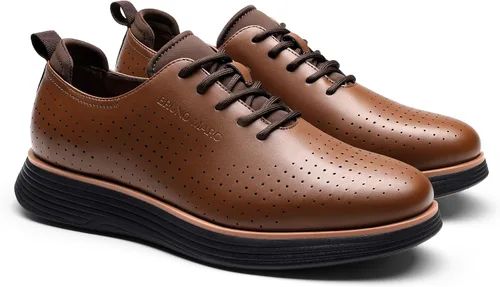 Vista 3 de Bruno Marc MaxFlex III - Tenis de vestir para hombre, estilo Oxford, clásicos, casuales