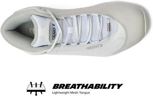 Vista 4 de AND1 Tai Chi - Tenis de baloncesto para hombre, para interiores o exteriores, calle o cancha, tallas 7 a 15