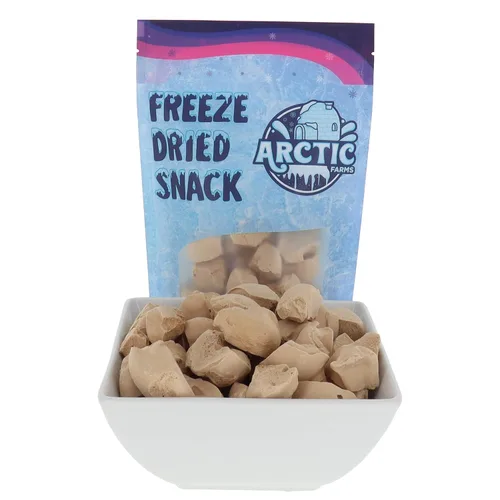 Vista 45 de Arctic Farms Trozos de Helado Liofilizado Empaquetados y en Caja - No se Derrite (1 libra, S'mores)