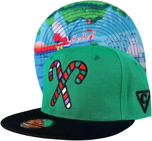 Vista 53 de Capiche - Gorra de visera plana de serie especial, talla única, unisex, hombre, más de 99 diseños