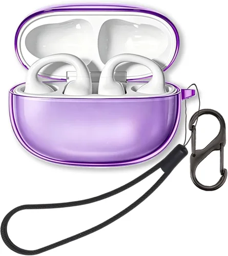 Vista 11 de Funda para auriculares Shokz OpenDots 2 (negro transparente)