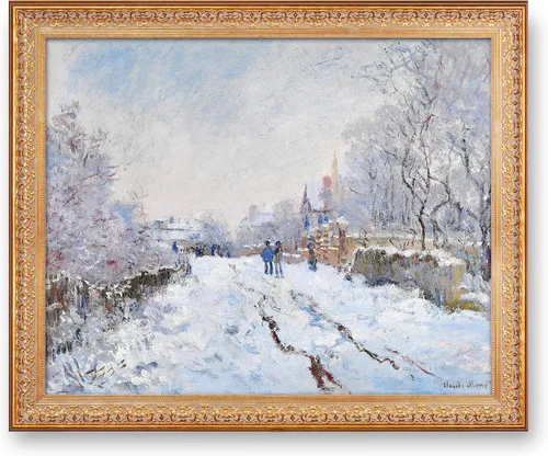 Vista 264 de A&T ARTWORK Antibes Seen from The Salis Gardens de Claude Monet Las Obras de Arte Clásico Mundial Reproducciones, Impresiones de Arte en Lienzo
