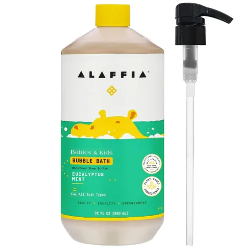 Vista 14 de Alaffia baño de burbujas de coco para bebé
