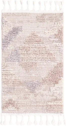 Vista 3 de Unique Loom Cherokee Collection - Alfombra de área - Henderson (2' x 3' 1" Rectángulo, Arena/Marfil)
