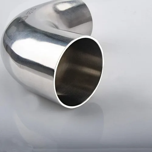 Vista 4 de Codo de Mandril de 90 Grados de Acero Inoxidable de 2" - Pared 16GA/.065" - Tramo de 1.5" - Tubería de Codo de Escape de Acero Inoxidable SS304