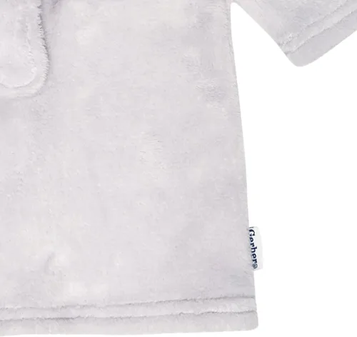 Vista 6 de Gerber Albornoz unisex de felpa suave con capucha de personaje animal para bebé
