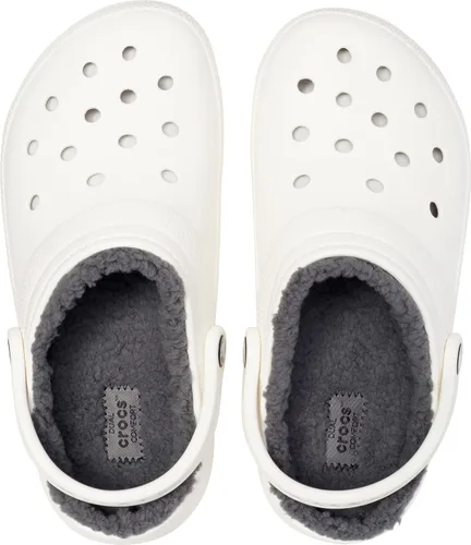 Vista 5 de Crocs Unisex-Adult Men's and Women's Classic Lined Clog Fuzzy Slippers