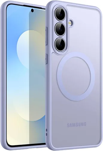 Vista 25 de JETech Estuche magnético para Samsung Galaxy S24 5G, compatible con MagSafe, funda protectora para teléfono con parte trasera translúcida y mate a