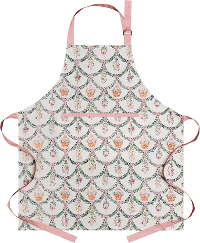 Vista 1025 de Maison d' Hermine Delantales para mujer con bolsillo, 100% algodón (27.50 x 31.50 pulgadas)