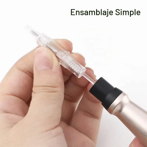 Vista 6 de 10PCS 1RL Maquillaje Permanente Claro Tatuaje Aguja Cartuchos para Máquina de Tatuaje de Cejas (1R)