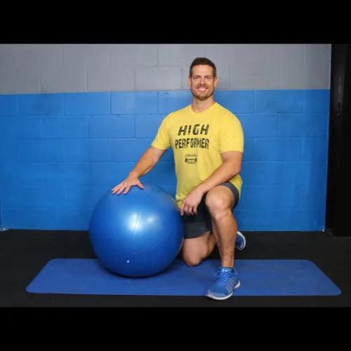 Vista 7 de CRITICAL BENCH.COM El DVD de la serie de entrenamiento de pelota de estabilidad sin tensión en la espalda mejora la postura, la fuerza
