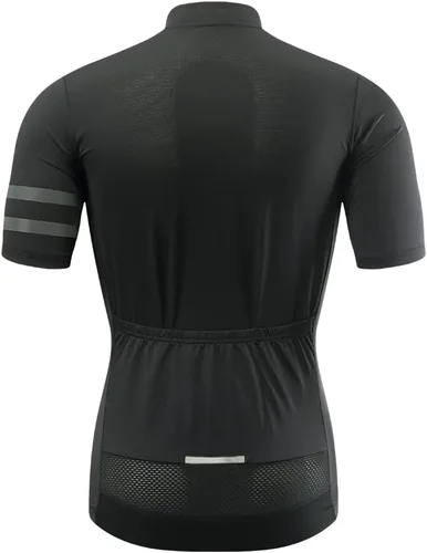 Vista 3 de WOSAWE Camiseta de ciclismo transpirable de manga corta para hombre