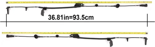 Vista 9 de Sensor de rueda ABS delantero izquierdo y derecho compatible con Dodge Caliber 2007-2012 Jeep Compass Patriot 2007-2016 Seineca 5105573AA 5105573AB