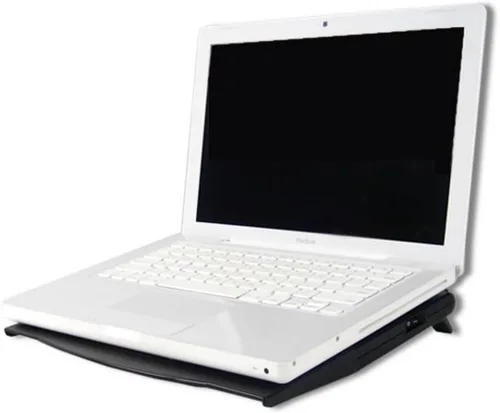 Vista 7 de Vantec LapCool 4 LPC-430 - Enfriador plegable para portátil con concentrador de 4 puertos y lector de tarjetas (negro)