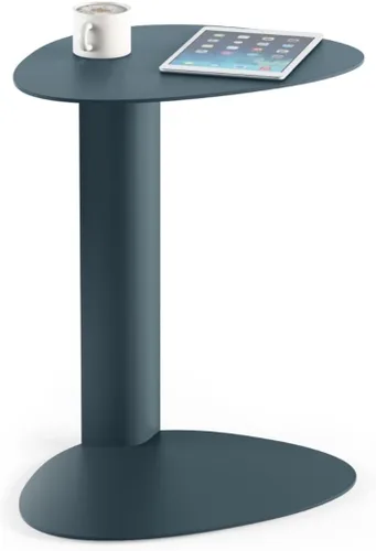 Vista 14 de BDI Furniture Bink 1025-19.25'' - Soporte para laptop, mesa auxiliar, mesa auxiliar, mesa C para sofá o mesita de noche, pimienta