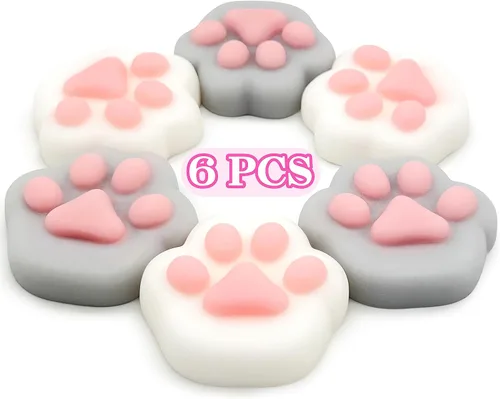 Vista 9 de 4 piezas de juguetes blandos Jumbo Glitter Mochi para niños, juguetes Kawaii, juguetes sensoriales de animales marinos para premios de clase