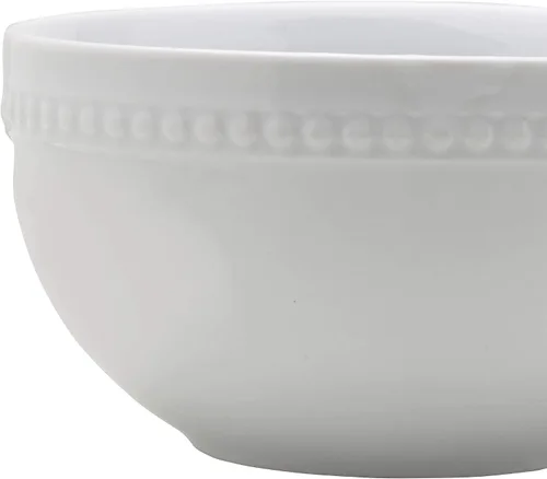 Vista 3 de Everyday White Tazones de sopa y cereales de porcelana de 26 onzas
