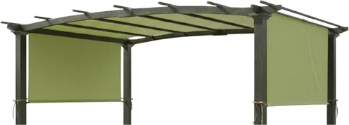 Vista 19 de Garden Winds Toldo de repuesto universal para pérgolas, Cinnabar