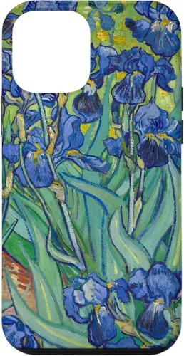 Vista 15 de Van Gogh Irises Modern Art Painting - Carcasa para iPhone 17
