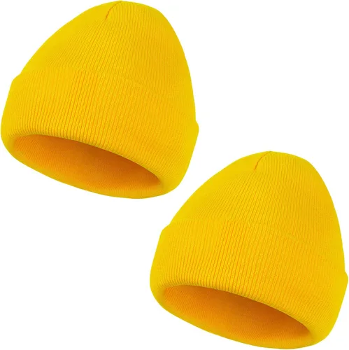 Vista 71 de American Trends Gorro para hombre y mujer, gorro de punto suave y lindo con diseño de calavera