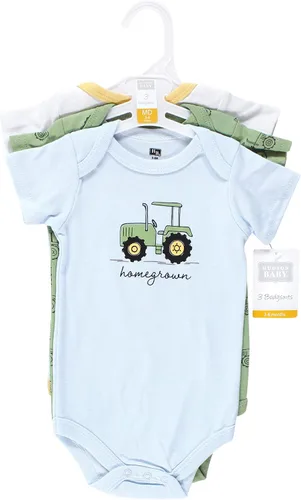 Vista 2 de Hudson Baby - Enterizo de algodón unisex para bebé