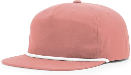 Vista 26 de Richardson 256 Umpqua 5 Panel UPF 50+ Gorras Snapback Premium con Clasificación Cuerda de moca oscuro / caqui