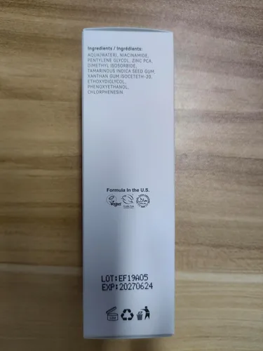 Vista 8 de Suero de niacinamida 10% + 1% zinc, para el acné, minimizar los poros y el control del brillo, suero facial iluminador diario, no comedogénico