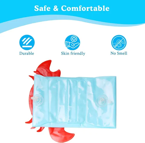Vista 3 de HeySplash Brazaletes inflables para niños (de 3 a 6 años), mangas flotantes para brazo de piscina, tubo flotante, alas de agua, para natación, hasta