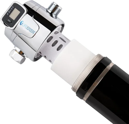 Vista 3 de Life Ionizer El filtro de agua para cabezal de ducha ayuda a eliminar el cloro, filtro de ducha de metales pesados sin cabezal de ducha, filtros