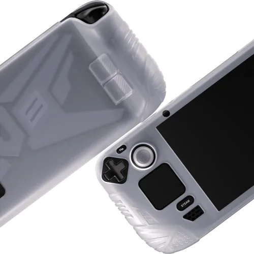 Vista 7 de PlayVital Armor Series - Funda protectora para cubierta de vapor, protector de silicona suave para cubierta de vapor con mejora de botón trasero