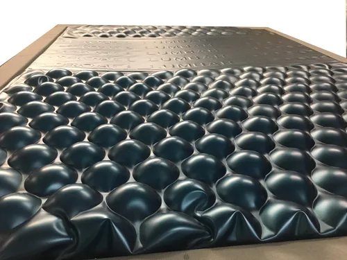 Vista 3 de Strobel Organic Aspen Complete Waterbed 5 Board Vinilo Tapizado Negro Vinilo Queen