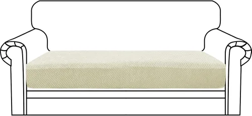 Vista 88 de ZNSAYOTX Fundas Elásticas Individuales para Cojines de Sofá Silla Cojín Fundas de Asiento de Sofá Fundas Protectoras Suaves de Reemplazo