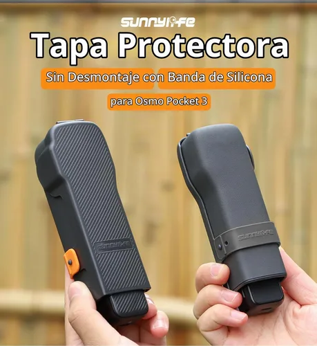 Vista 2 de Bolsillo 3 Funda protectora portátil Gimbal lente plástico duro resistente a los arañazos caso Accesorios para DJI Pocket 3
