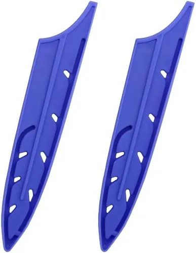 Vista 23 de XYJ Juego de 2 fundas para cuchillos de seguridad, protector de bordes de cuchillos, funda universal para cuchillos, pelado, funda de cuchillo