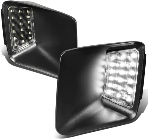 Vista 9 de Par de luces LED para matrícula compatibles con Cadillac CTS Sedán 08-10, PT-ZTL-9064