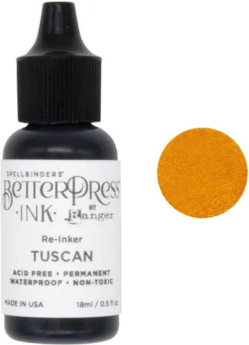 Vista 5 de Spellbinders BetterPress - Paquete de bloc de tinta y reinkers (Desert Sunset)