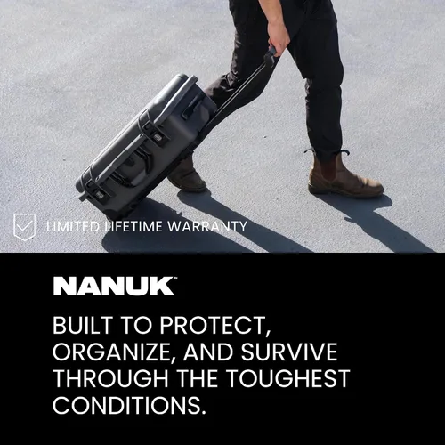 Vista 8 de Nanuk 935 - Maletín rígido impermeable con ruedas vacío