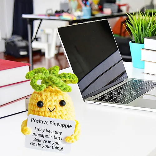 Vista 7 de 2 piezas de piña de apoyo emocional positivo, regalos de piña para mujeres